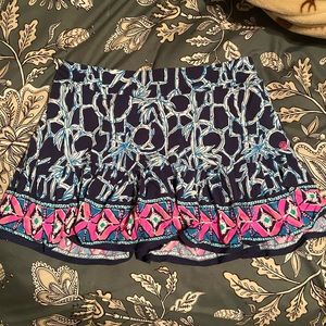 Lilly Pulitzer Navy skort